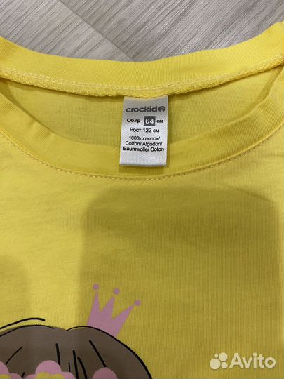 Футболка для девочки crockid