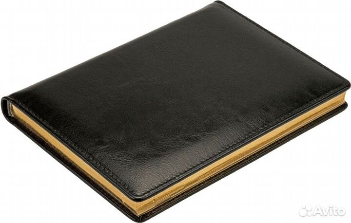 Крутой ежедневник с золотым срезом листов