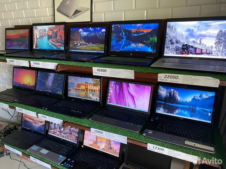 Ноутбуки i3 i5 i7 для работы и игр pacnродaжa