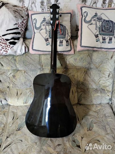 Акустическая гитара бу hohner HW300G-TBK