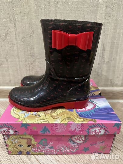 Детские резиновые сапоги 29 размер