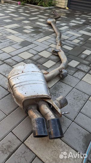 Выхлоп bmw b47 f10, f11