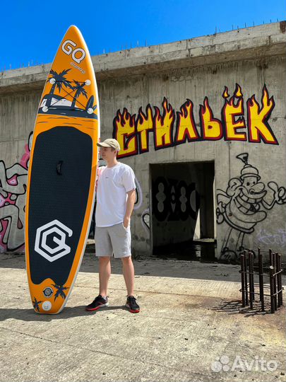 Sup - board Сапборд GO Coco оранжевый