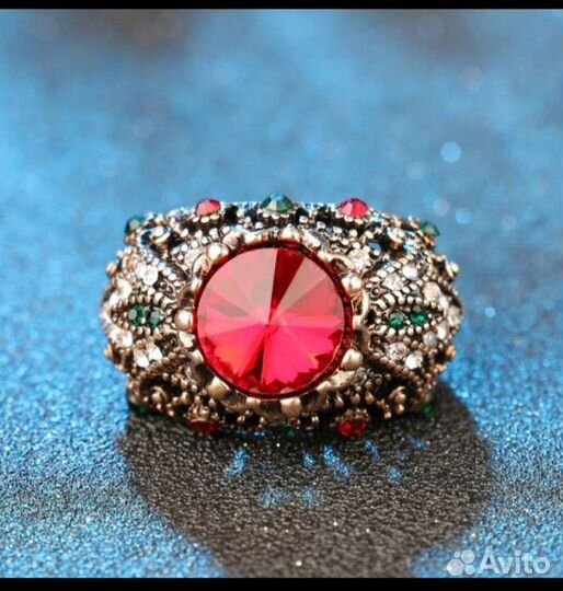 Винтажный перстень в восточном стиле