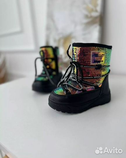 Ботинки зимние для девочки 26