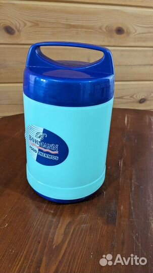 Термос с широким горлом