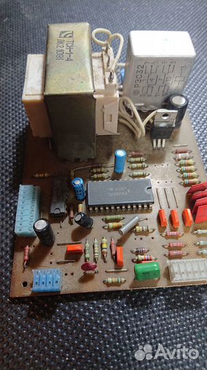 Радиодетали на плате