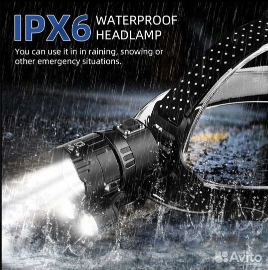 Налобный фонарь XHP160