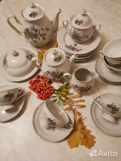 Чайно кофейный сервиз СССР(23 предмета)