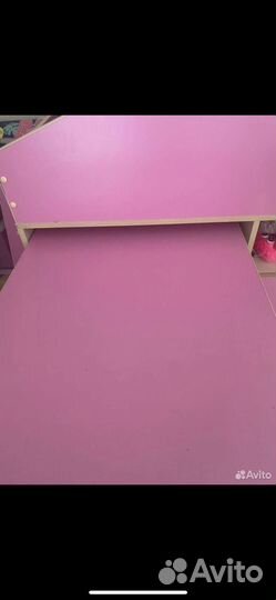 Двухъярусная кровать бу с матрасом