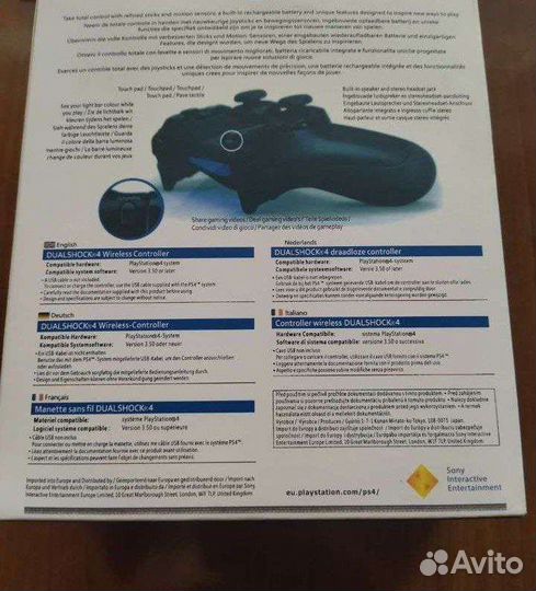 Джойстик для Sony PS4