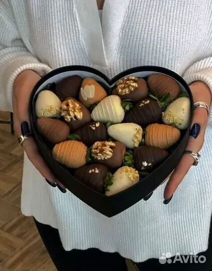 Клубника в бельгийском шоколаде набор