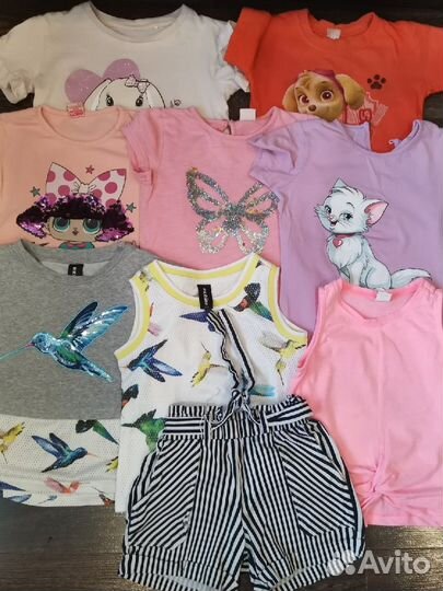 Вещи для девочки пакетом
