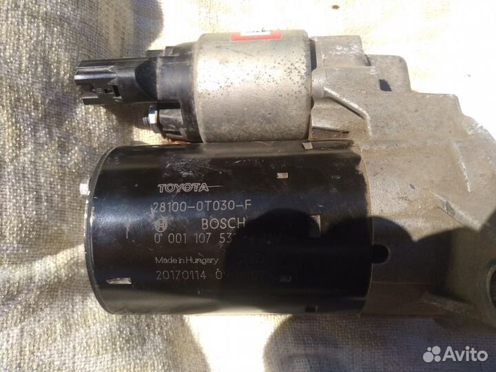 Стартер toyota corolla 150,180,210