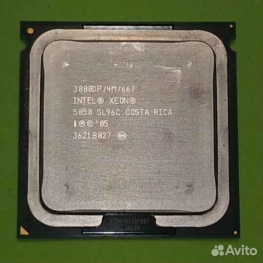 Процессор lga 771 Intel Xeon 5050