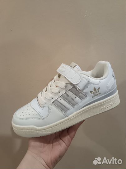 Кроссовки adidas forum 84 low натуральная кожа