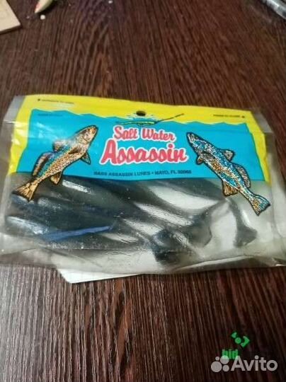 Виброхвост Bass Assassin Sea Shad Salt Water 4