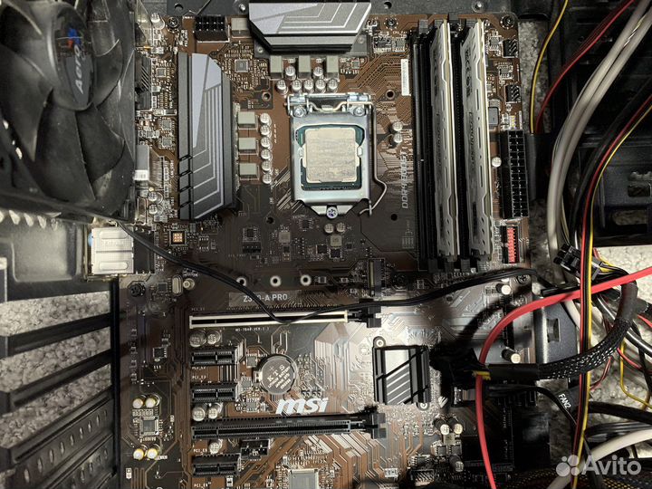 Материнская плата z370 с процессором i5 8400