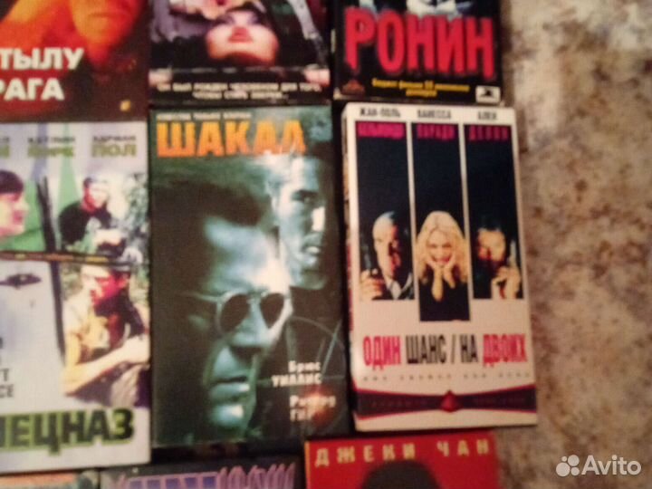 Фильмы на видео кассетах