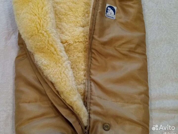 Меховой конверт (кокон) Heitman Eisbarchen (нату