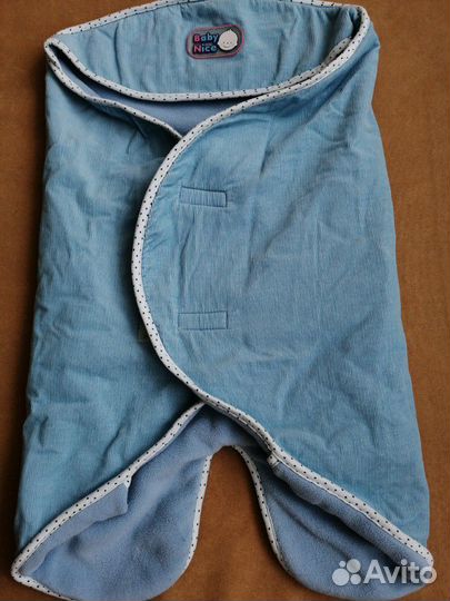 Кокон на липучках 0+. Можно на выписку