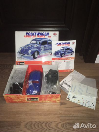 1/18 Kit Volkswagen Käfer Cup France Bburago Italy