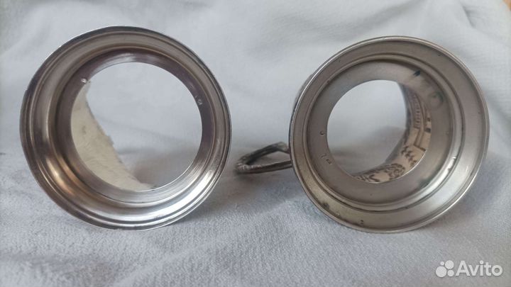 Подстаканники СССР серебро