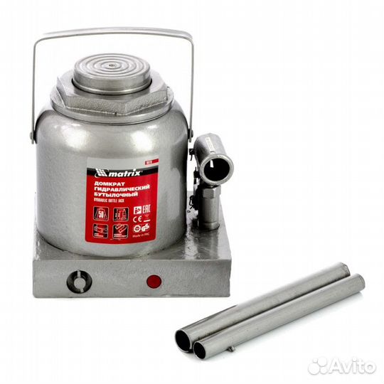 Домкрат гидравлический бутылочный Matrix 50779, 50