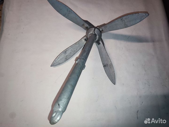 Якорь-кошка, складной, оцинкованный, 5.5 кг