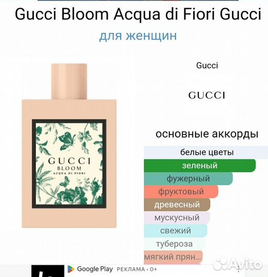 Туалетная вода женская оригинал