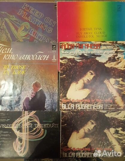 Виниловые пластинки СССР