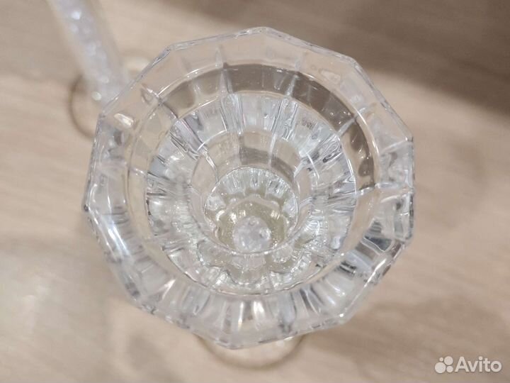 Подсвечник стеклянный