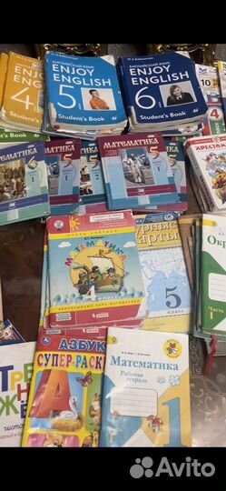 Книги с 1класса по 6 класс