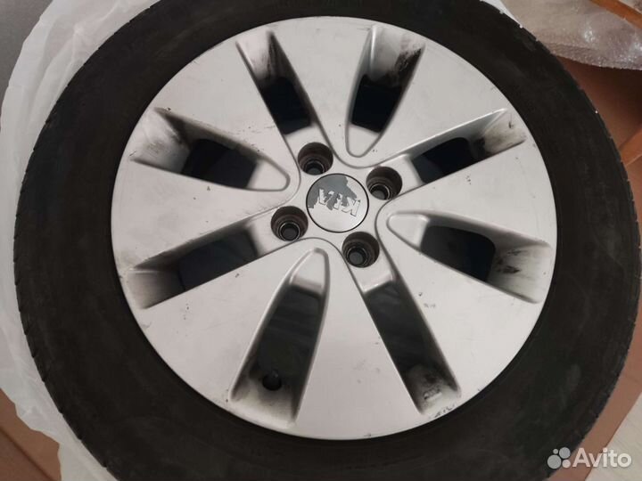 Колеса в сборе на Kia Rio 2/3/4, Hyundai Solaris