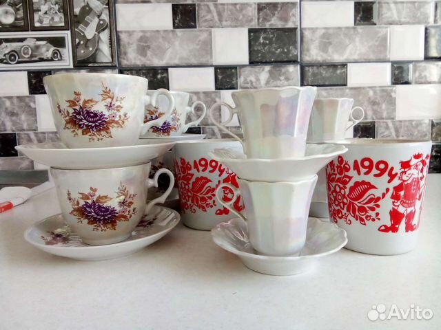 Посуда СССР чайная(Коростенский фарфор и др.)