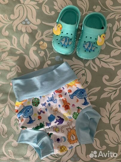 Плавки подгузник для плавания / бассейна детские