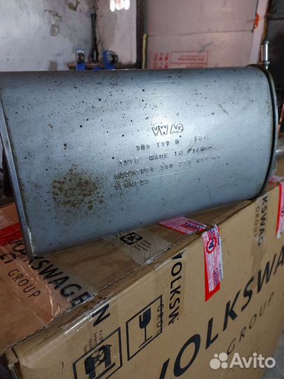 Средний глушитель Skoda Superb 3