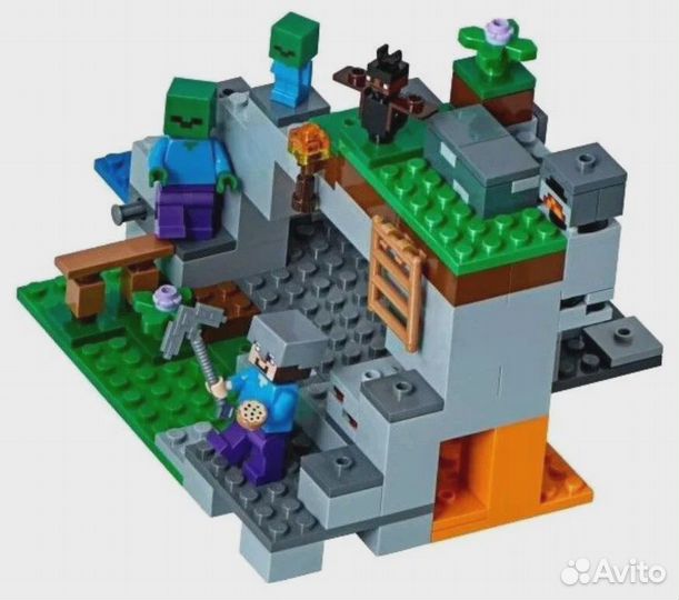 Lego Minecraft (Пещера зомби)