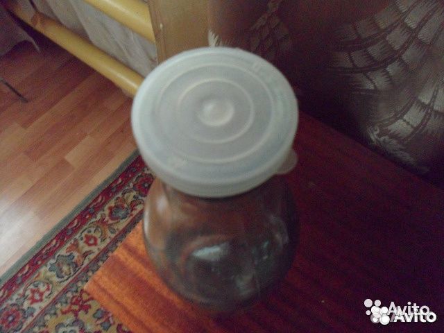 1 л молочная бутылка с крышкой