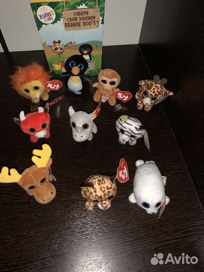 Полная коллекция макдональдс Beanie Boo’s (TY)