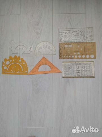 Транспортиры, линейки СССР