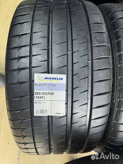 Michelin Pilot Sport 4 S 285/35 R20 и 315/30 R20 104Y