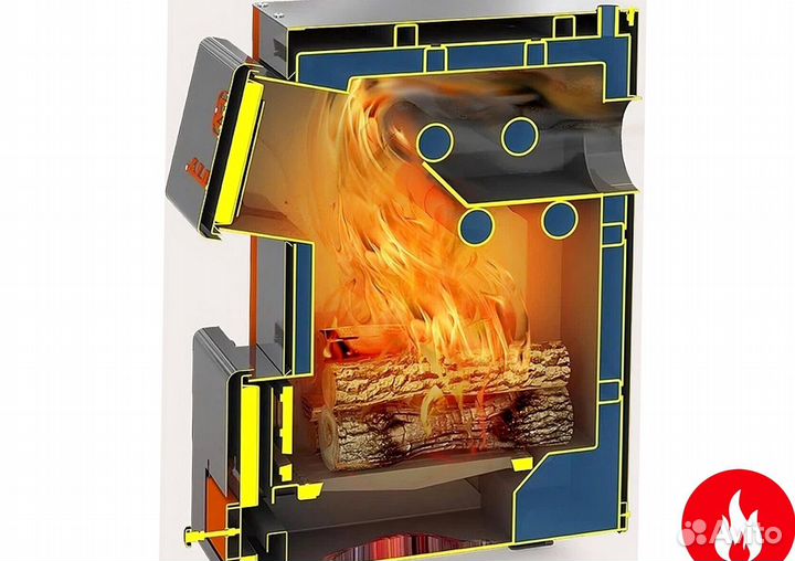 Твердотопливный котел теплодар куппер ок-15 (2.0)