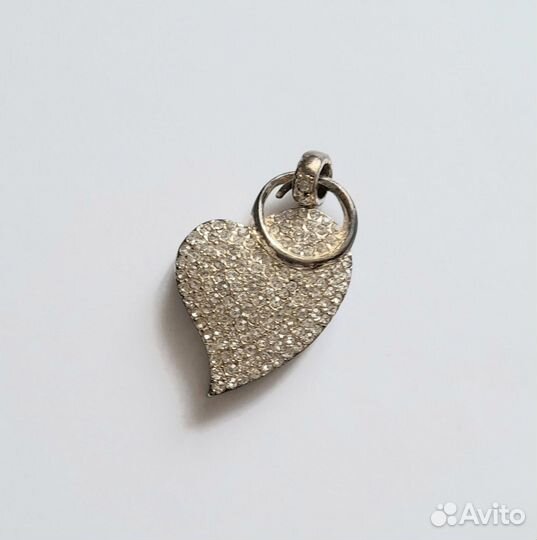 Флешка кулон сердце 960 мб