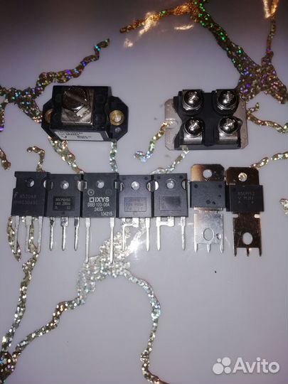 Транзисторы, диоды,диодные мосты,симисторы. Модуль