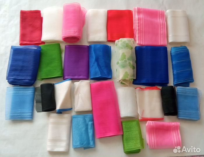 Капроновые ленты для волос винтаж