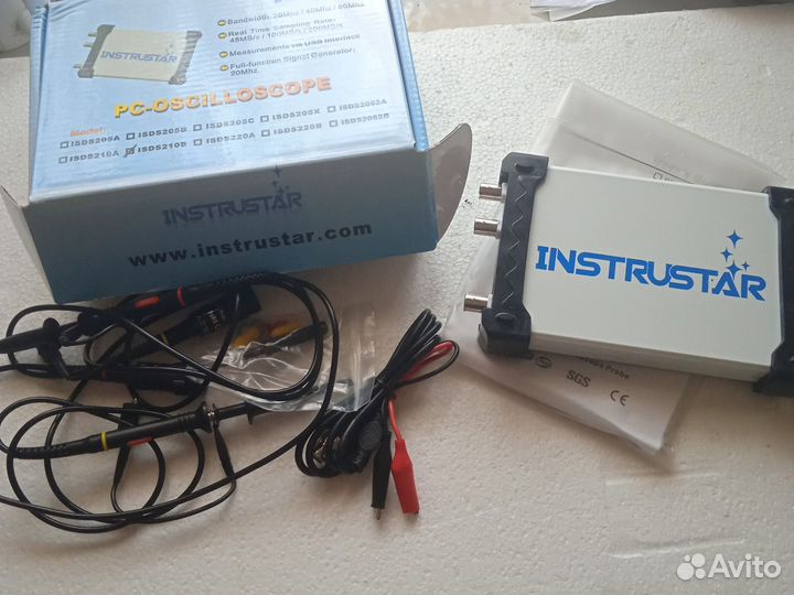 Осциллограф isds210B instrustar