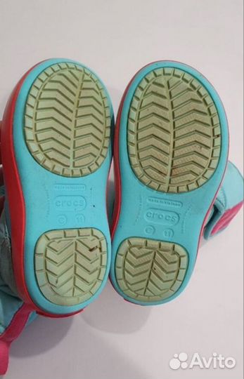 Сноубутсы Crocs C11 (27 размер)