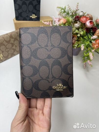 Обложка на паспорт Coach