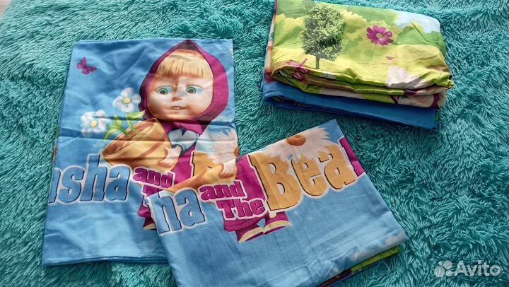 3 комплекта Детское постельное белье 1.5